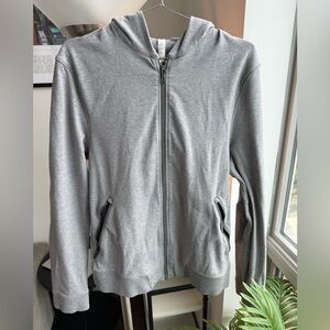 Lululemon Zip-Up Jacket, Gray, Medium